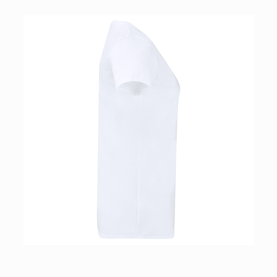 Camiseta Mujer Blanca Iconic V-Neck - Imagen 4