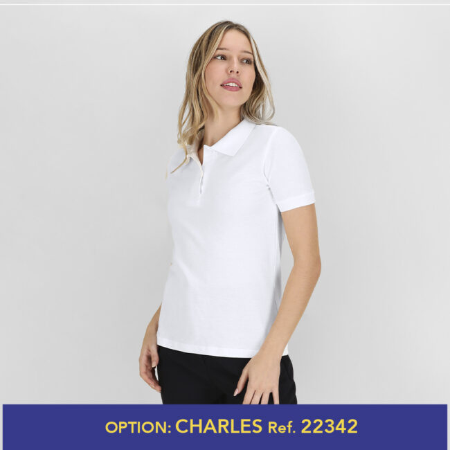 Polo Mujer Blanco "keya" WPS180